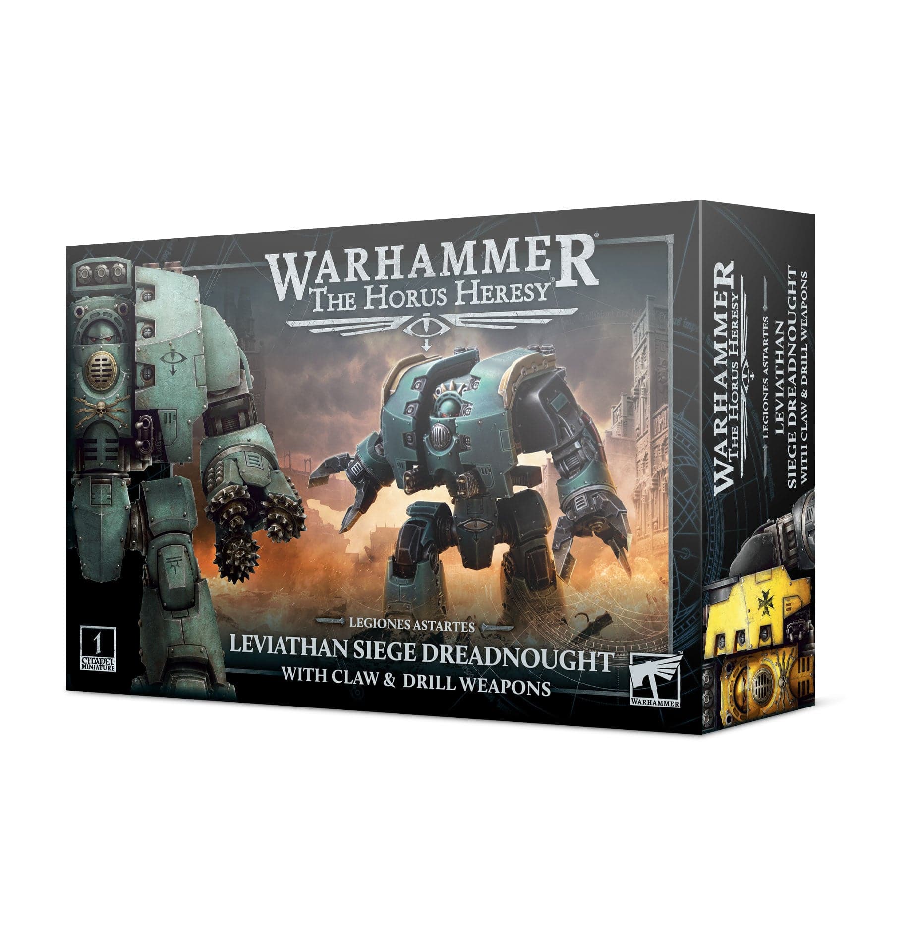 Horus Heresy Legiones Astartes Leviathan Siege Dreadnought with Claws & Drills