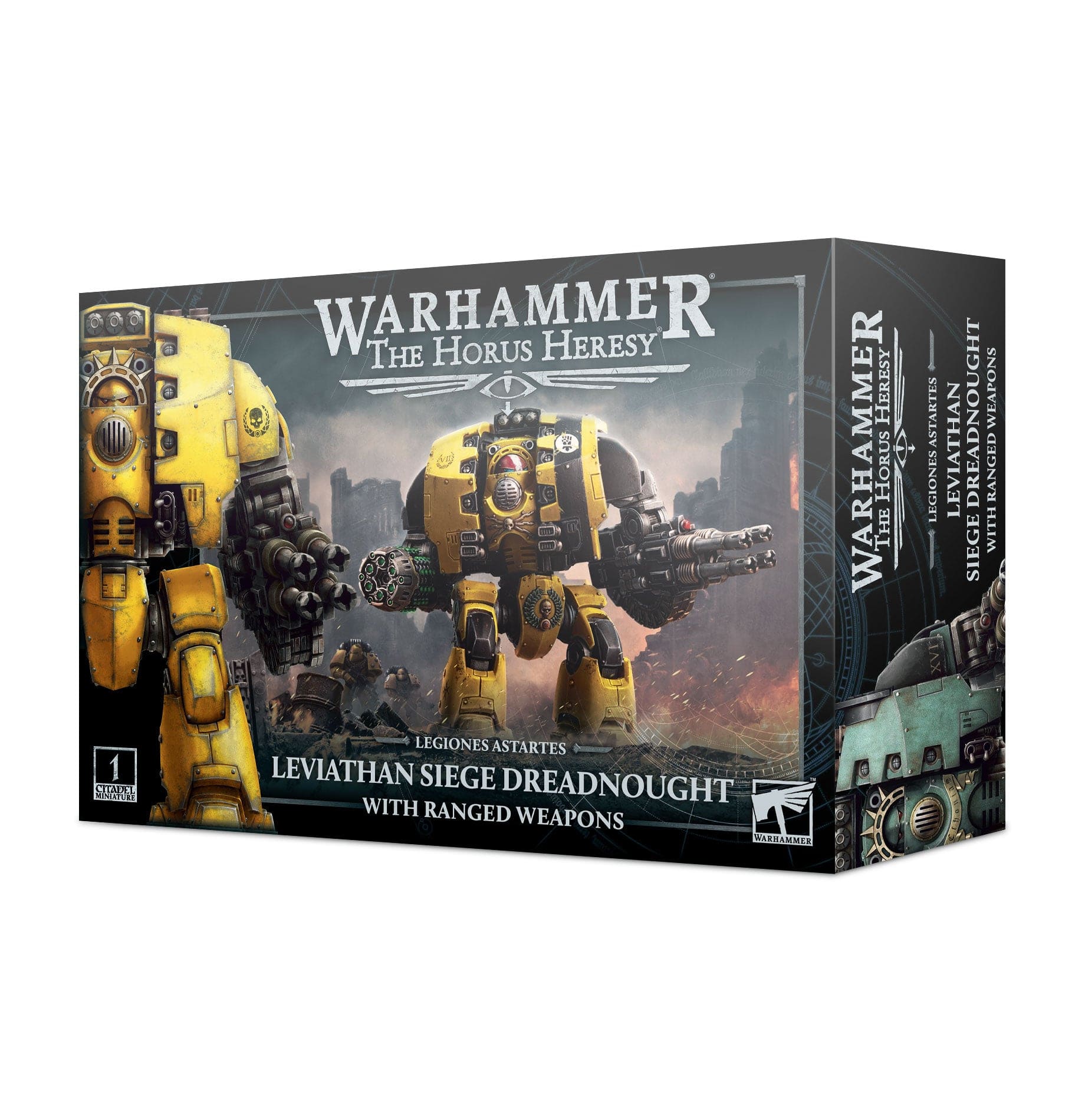 Horus Heresy Legiones Astartes Leviathan Siege Dreadnought with Ranged Weapons
