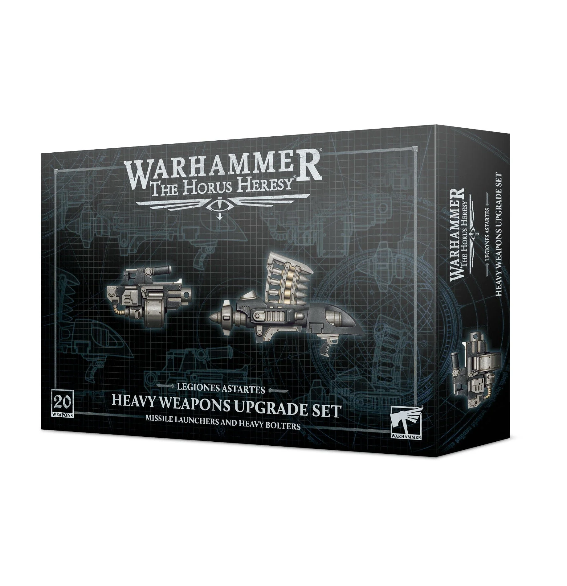 Horus Heresy Legiones Astartes Missile Launchers & Heavy Bolters Heavy Weapons upgrade set