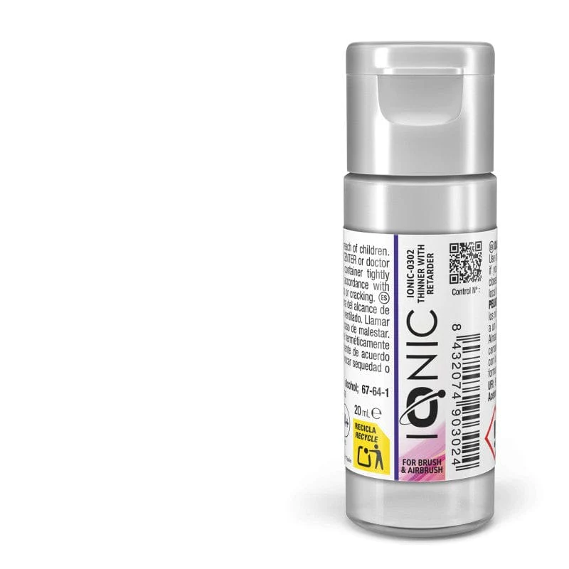 IONIC Thinner with Retarder for Brush and Airbrush (20ml)