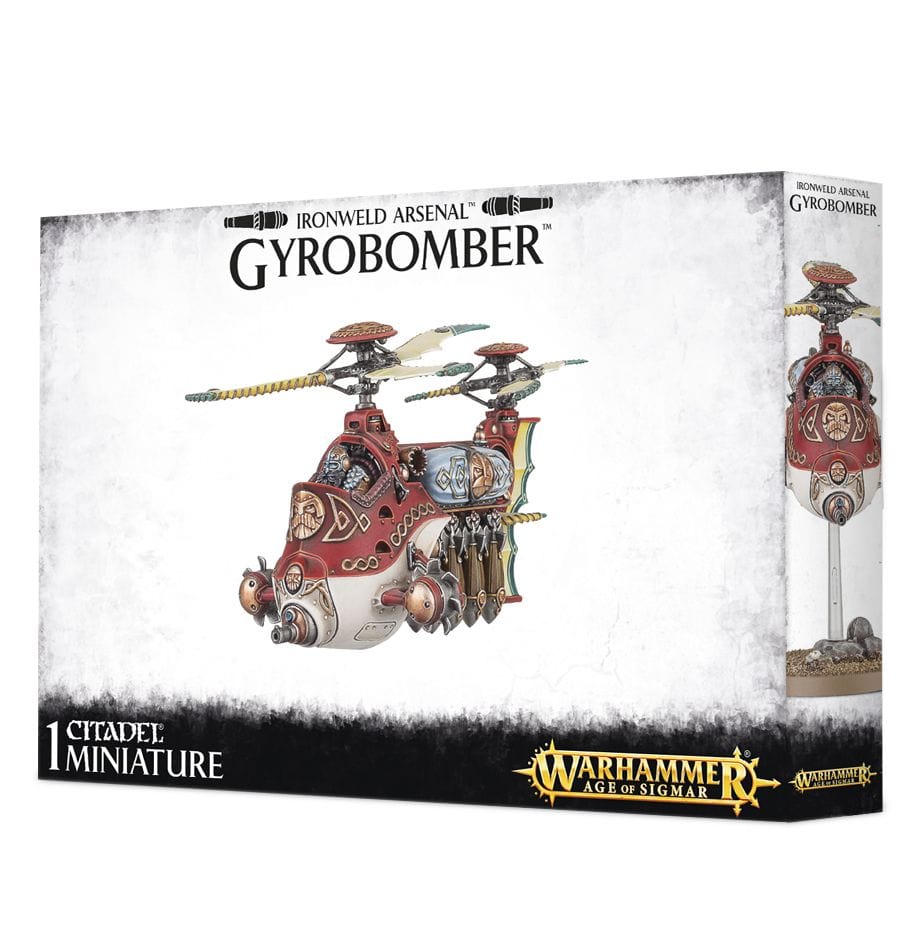 Cities of Sigmar Ironweld Arsenal Gyrobomber / Gyrocopter