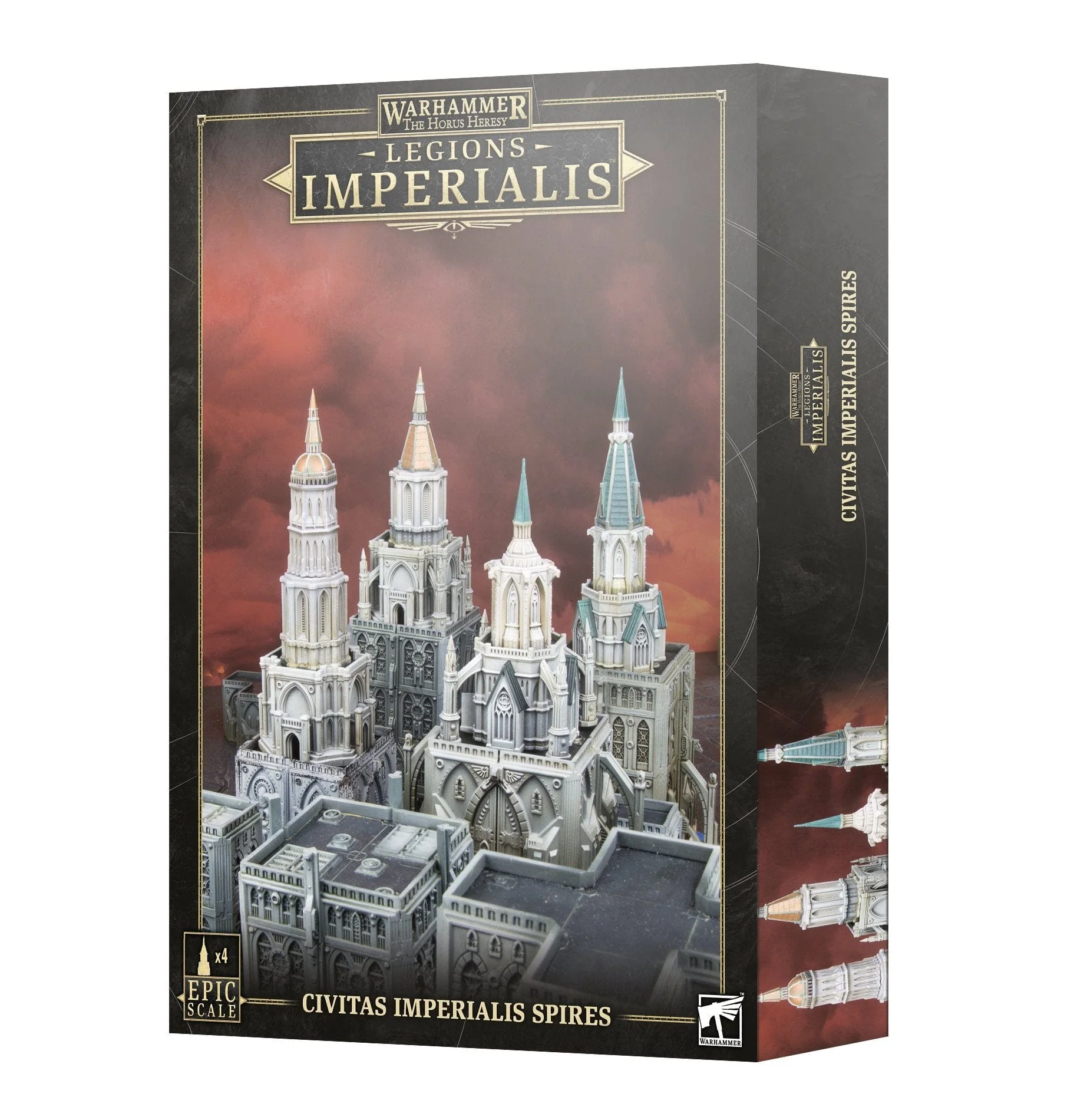 Legions Imperialis Civitas Imperialis Spires scenery