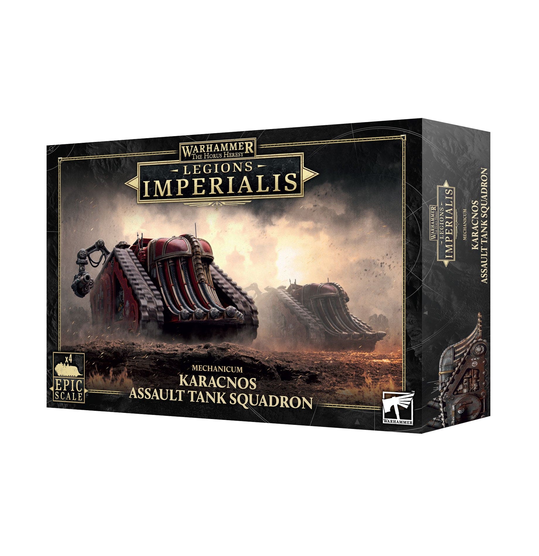 Legions Imperialis Mechanicum Karacnos Assault Tank Squadron