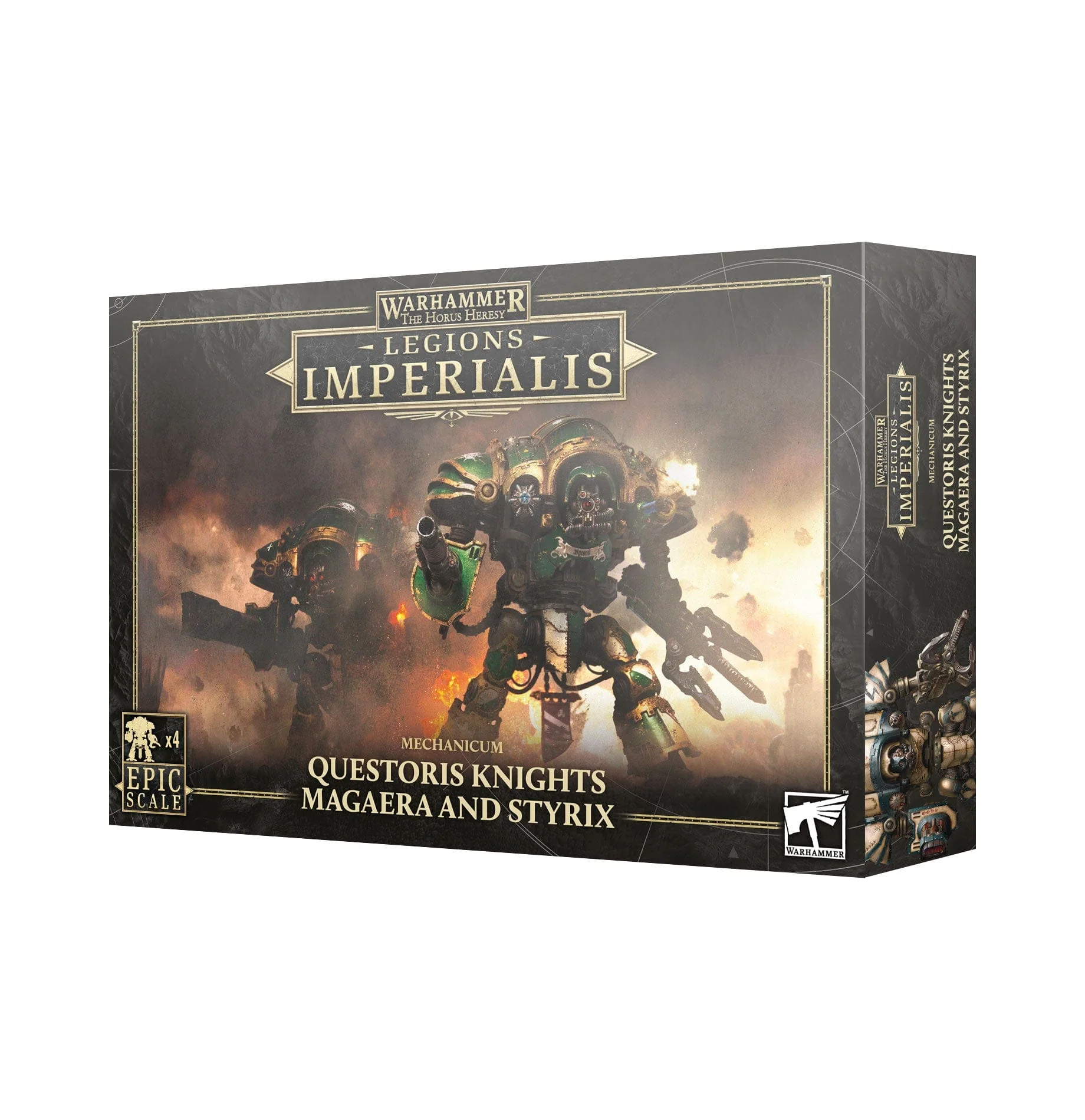 Legions Imperialis Mechanicum Questoris Knights Magaera Styrix