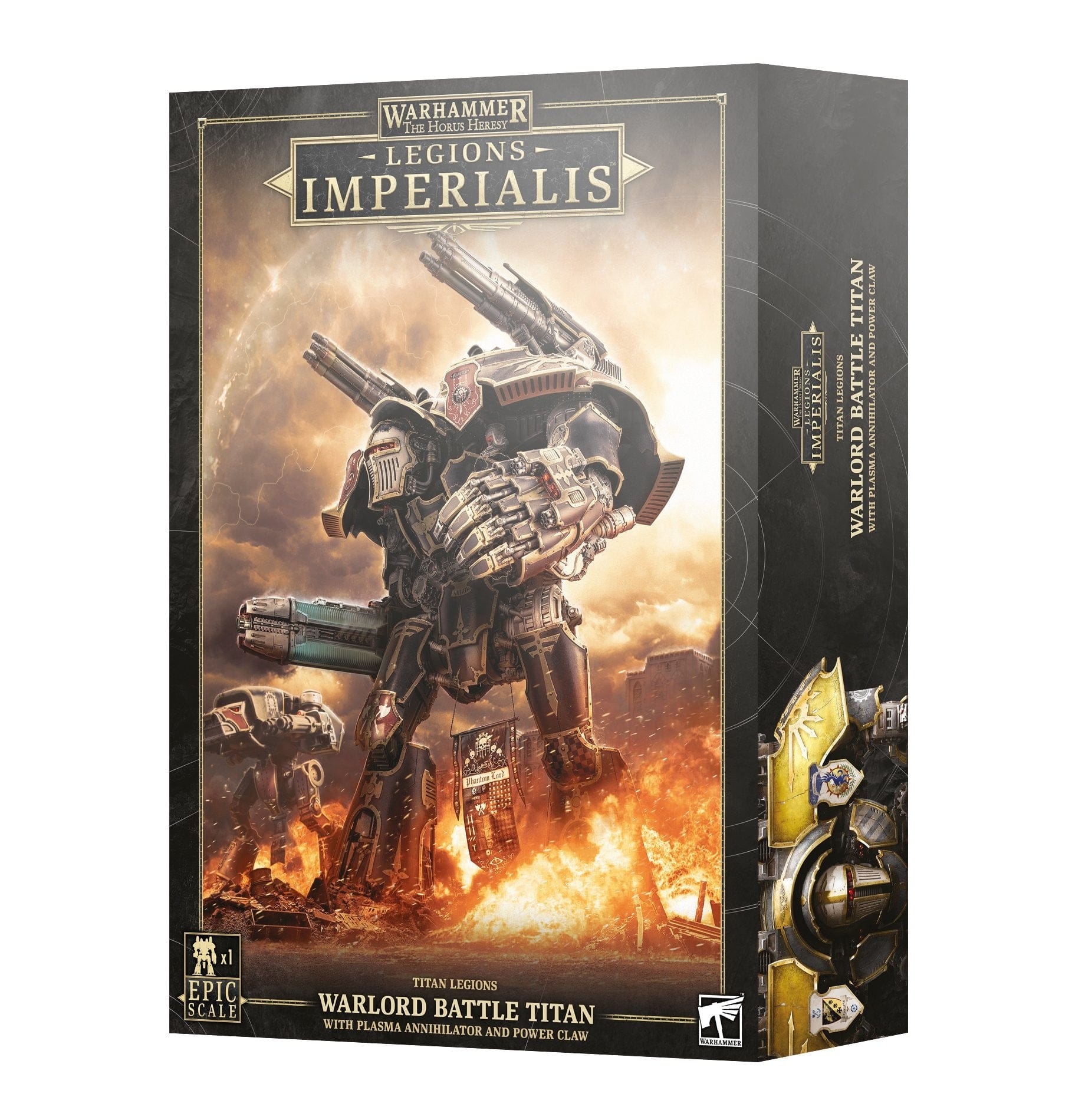 Legions Imperialis: Warlord Battle Titan with Plasma Annihilator