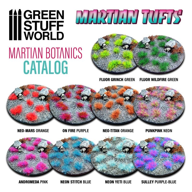 GSW Martian Neon Tufts 6mm - Neo-Titan Orange - Image 2