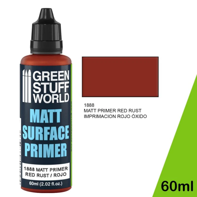 GSW Matt Surface Primer 60ml - Red Rust