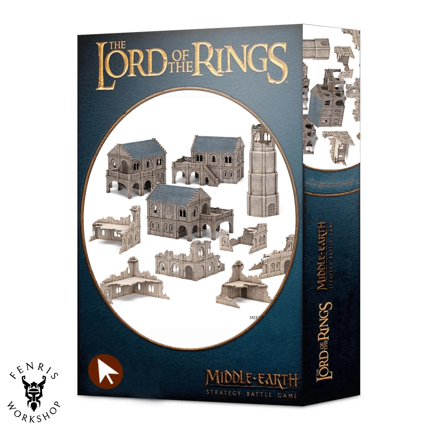 Middle-earth Osgiliath Ruined City of Gondor scenery