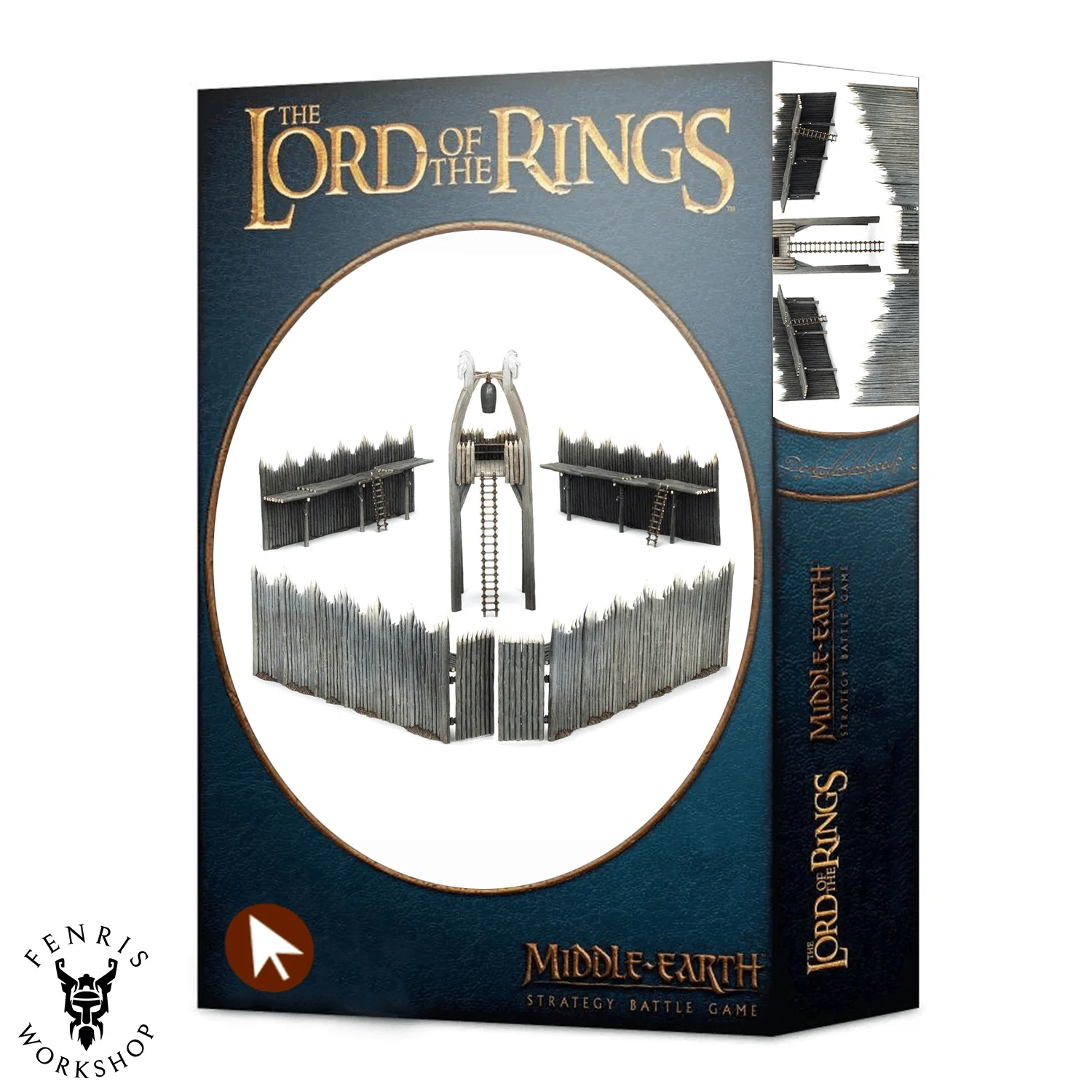 Middle-earth Rohan Watchtower & Palisades scenery (Old box)
