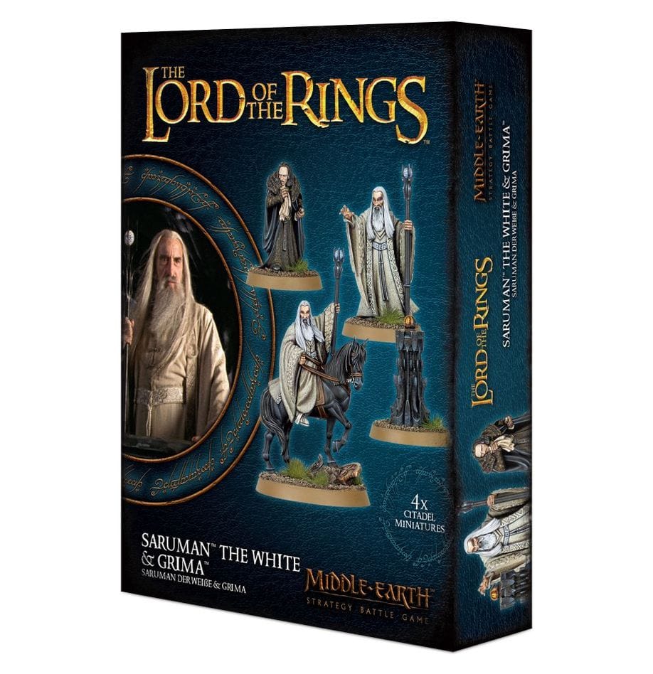 Middle-earth Saruman the White & Gríma