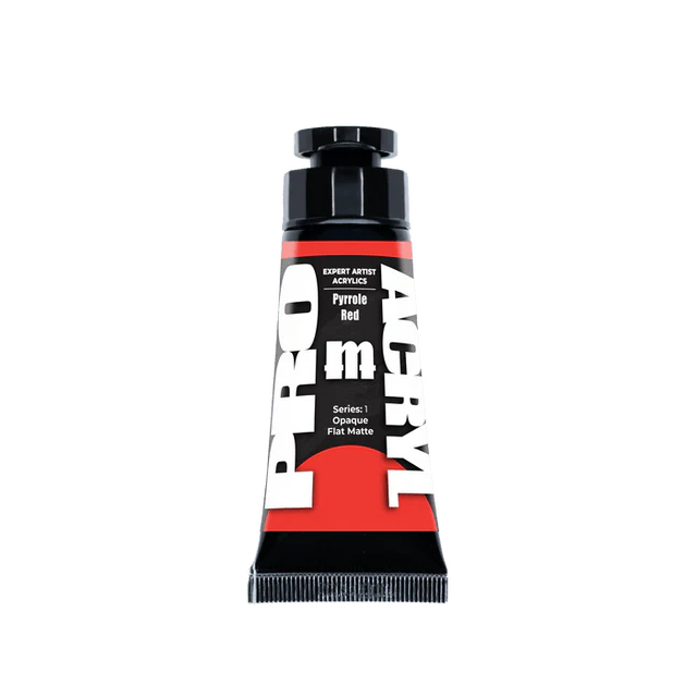 Monument Hobbies Pro Acryl Expert Acrylics - Pyrrole Red 30ml