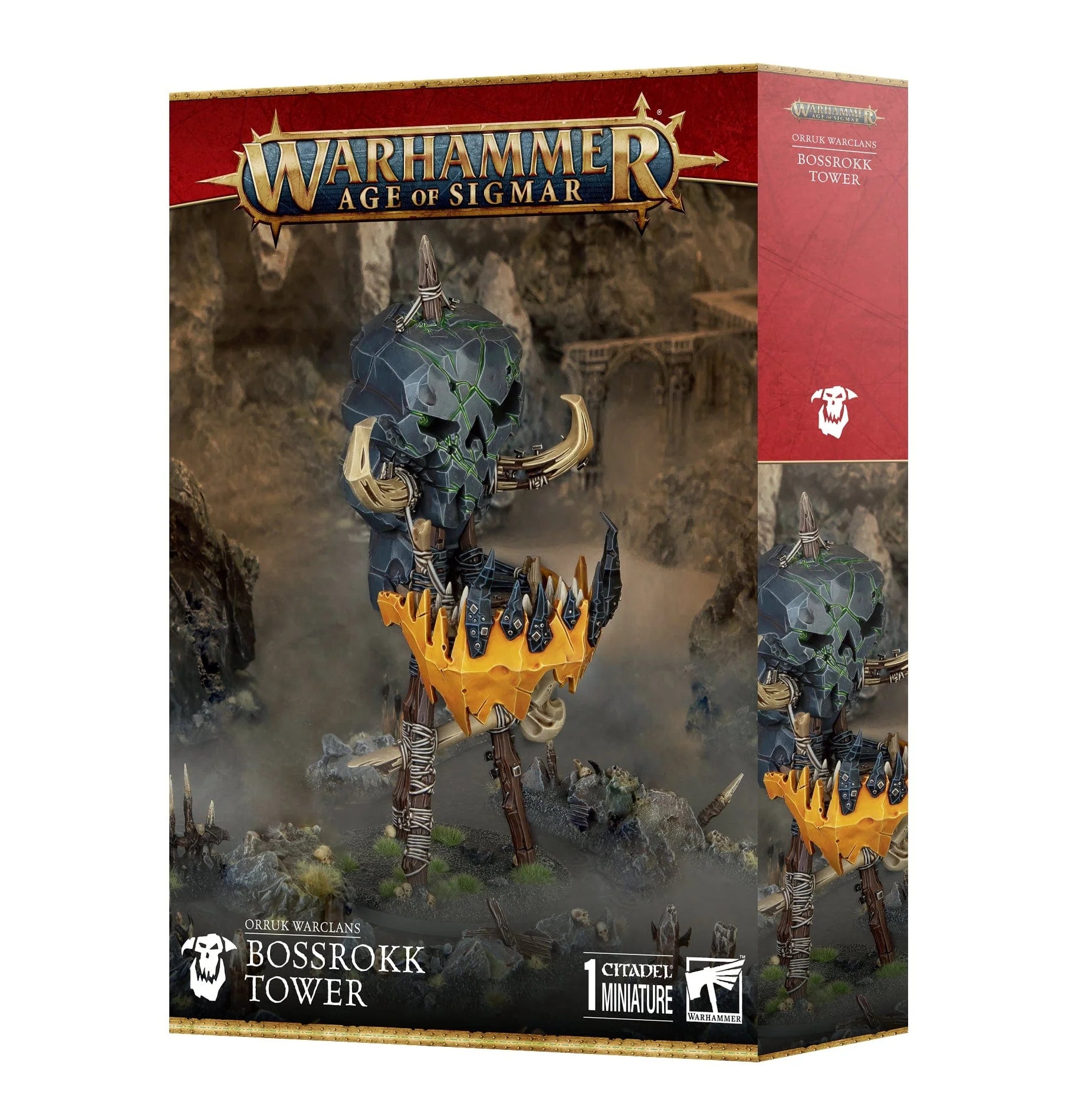 Orruk Warclans Bossrokk Tower / Skaregob Totem