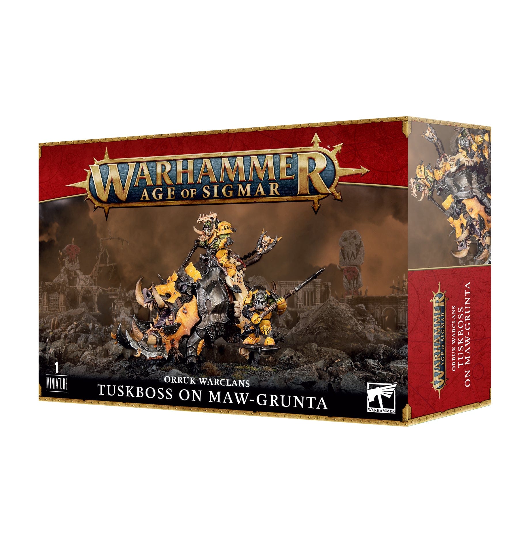 Orruk Warclans Tuskboss on Maw-Grunta / Gouger / Hakkin' Krew