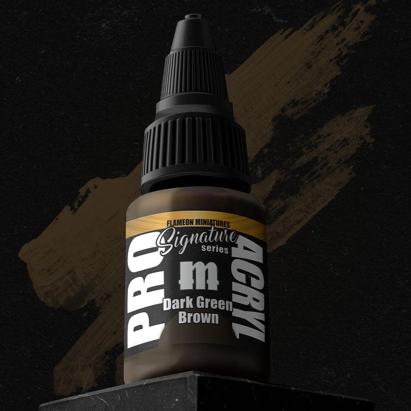 Pro Acryl Signature Series - Flameon S25 Dark Green Brown 22ml