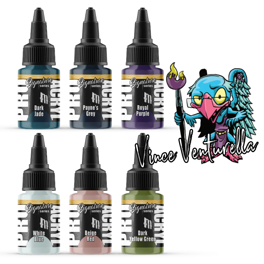 Pro Acryl Signature Series Set #1 - Vince Venturella