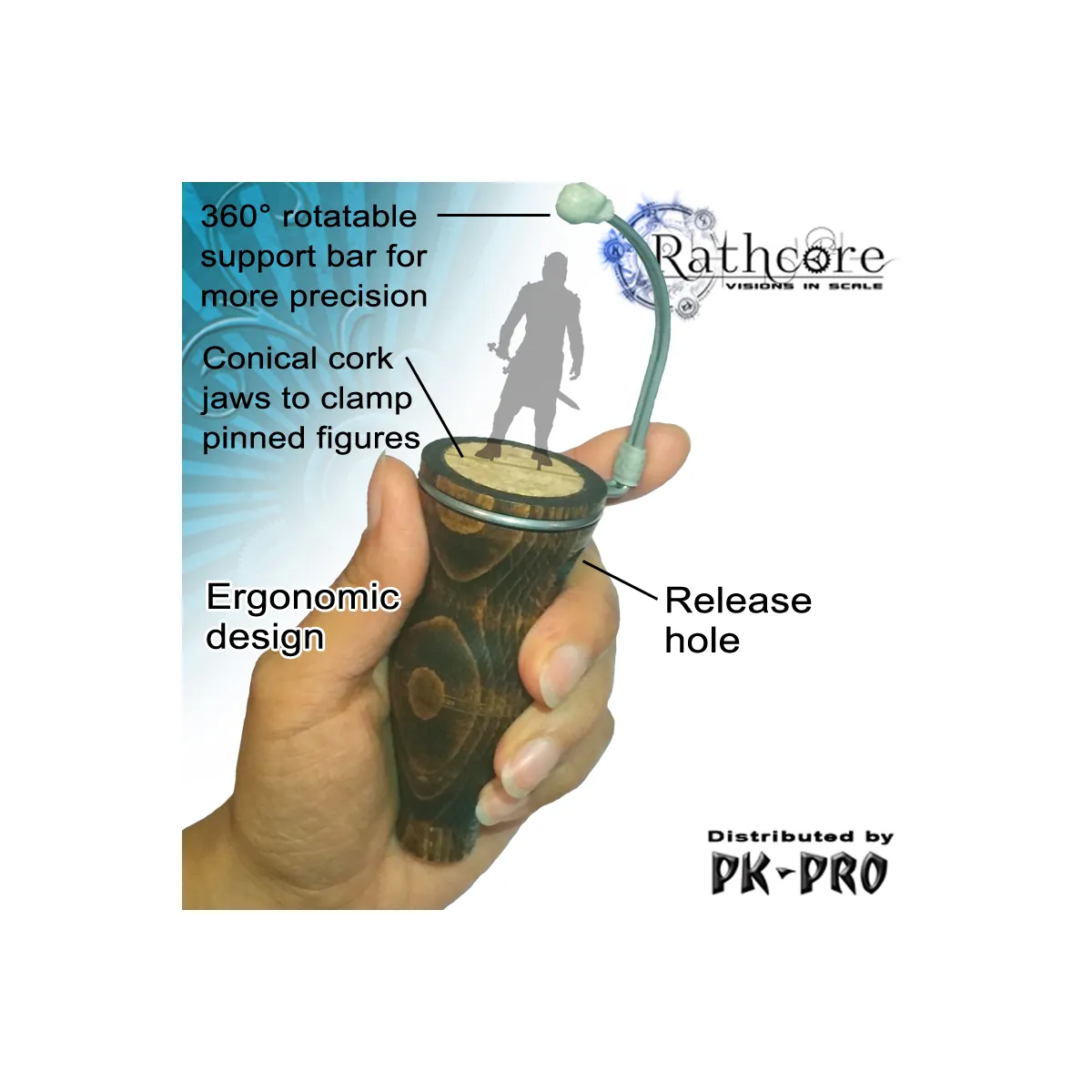 Rathcore Premium Painting Handle V.3 Dark (70mm) - Image 2