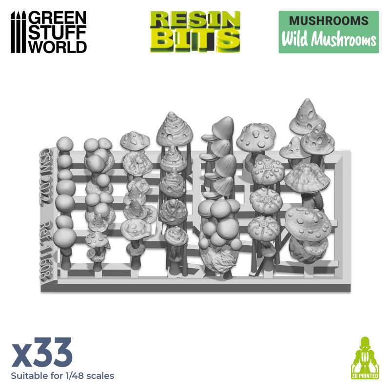 GSW Resin Basing Set - Wild Mushrooms - Image 2