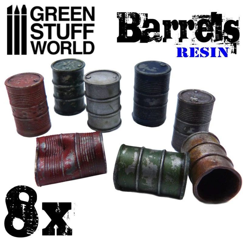 GSW Resin Metal Barrels set