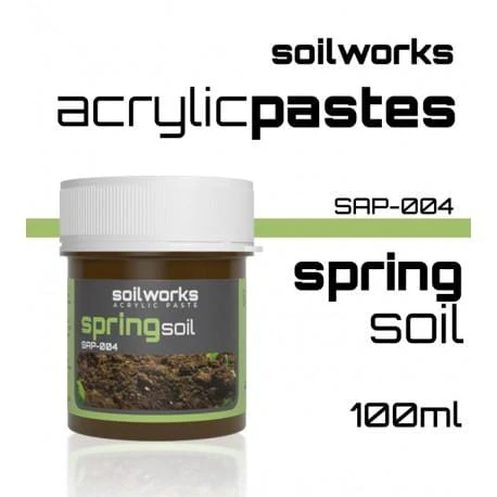 Scale 75 Dioramas Soilworks Ground Pastes 100ml - Spring Soil
