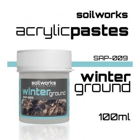 Scale 75 Dioramas Soilworks Ground Pastes 100ml - Winter Ground