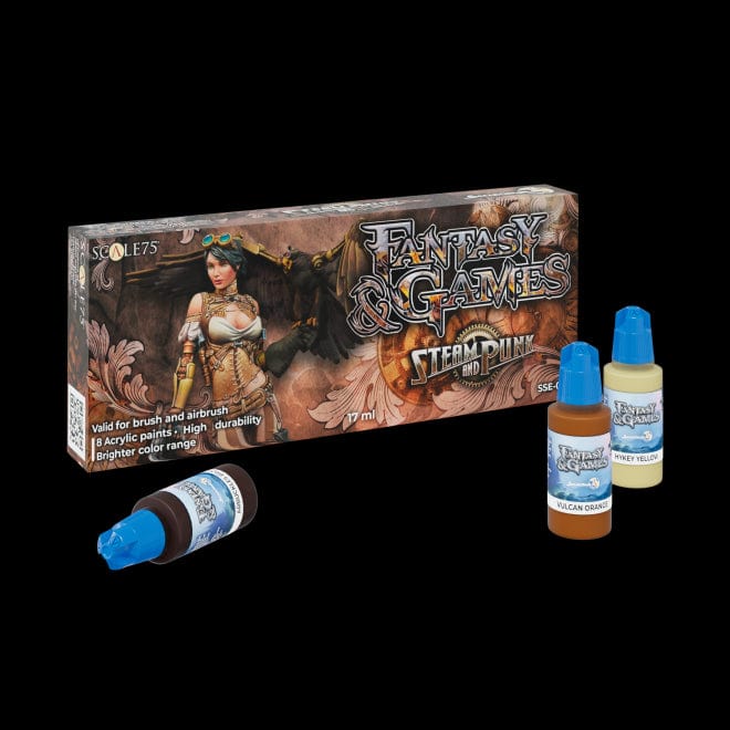 Scale 75 Fantasy & Games Paint Set - Steam and Punk