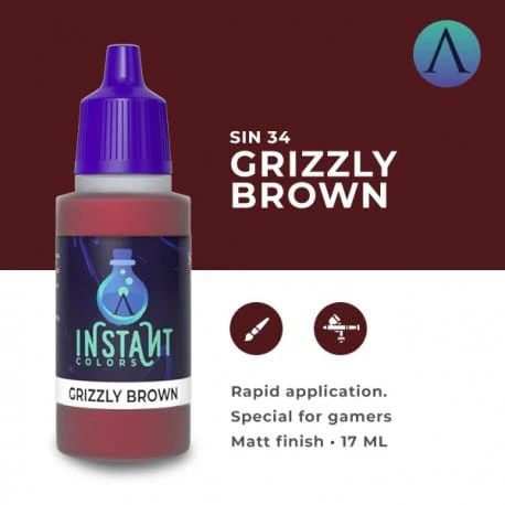 Scale 75 Instant Colors 17ml - Grizzly Brown