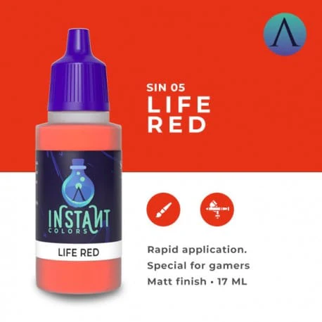 Scale 75 Instant Colors 17ml - Life Red