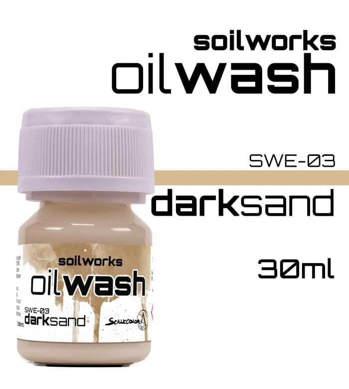 Scale 75 Soilworks Oil Washes 30ml - Dark Sand