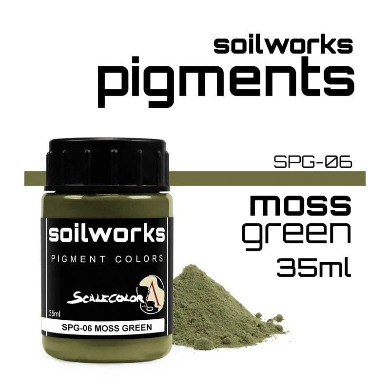 Scale 75 Soilworks Pigments 35ml - Moss Green