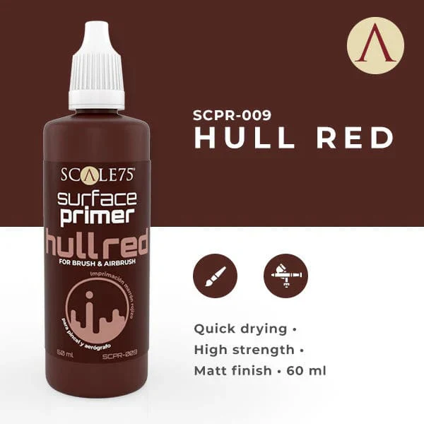 Scale 75 Surface Primer 60ml - Hull Red