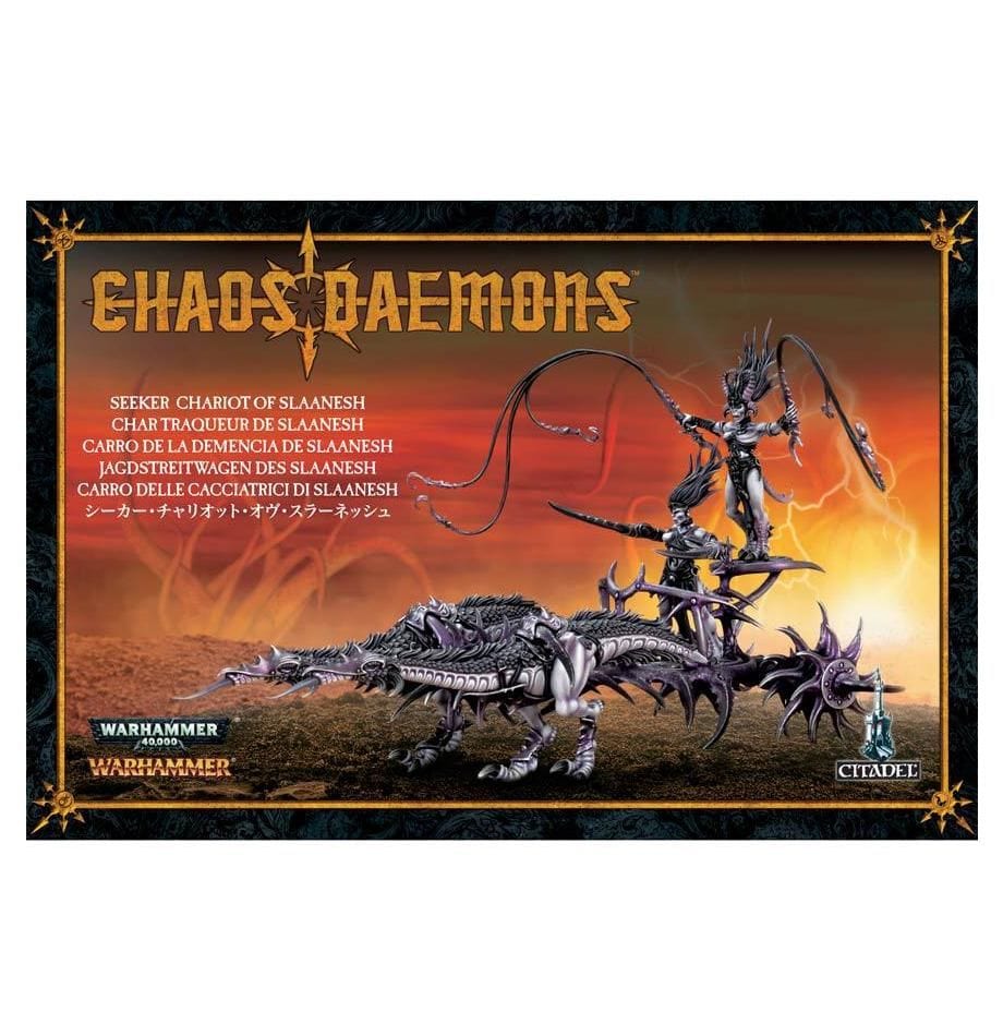 Hedonites of Slaanesh Seeker Chariot / Hellflayer / Tormentbringer