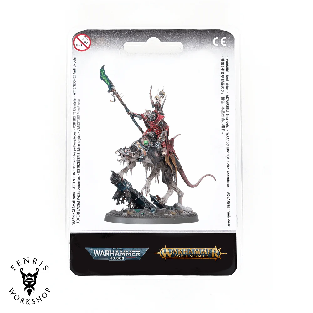 Skaven Clawlord on Gnaw-Beast