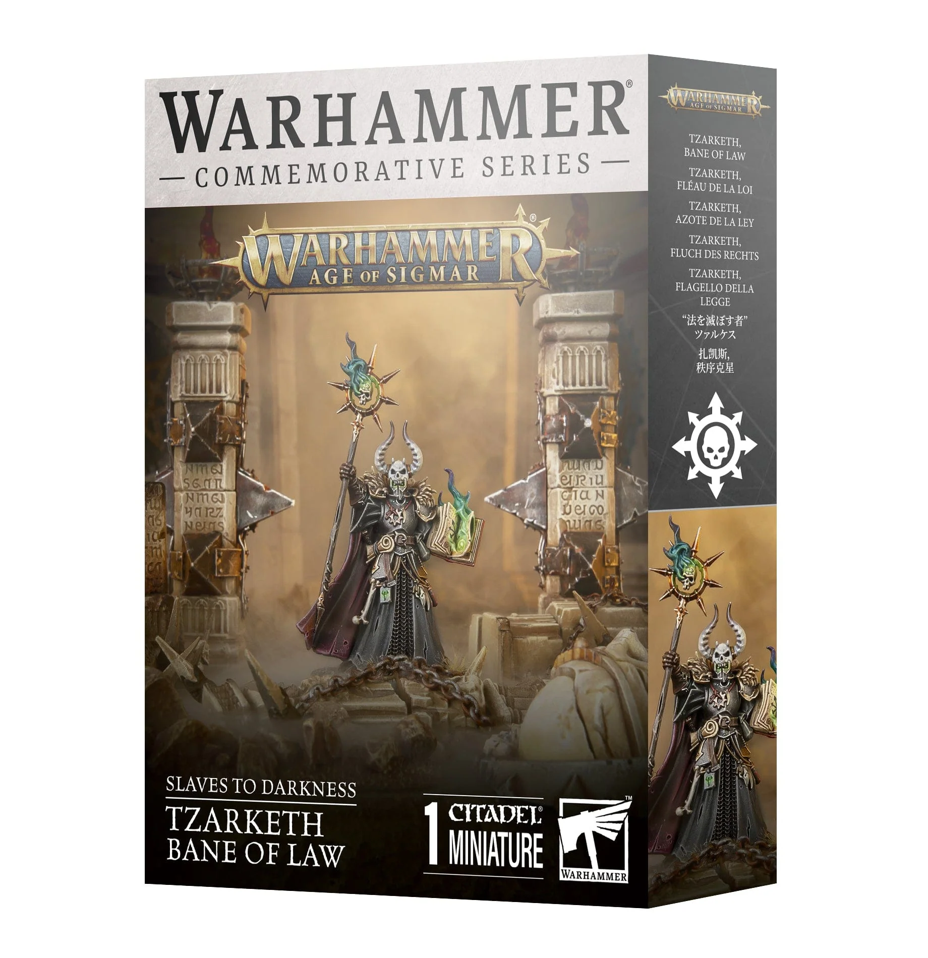 Commemorative Series Slaves to Darkness Tzarketh Bane of Law