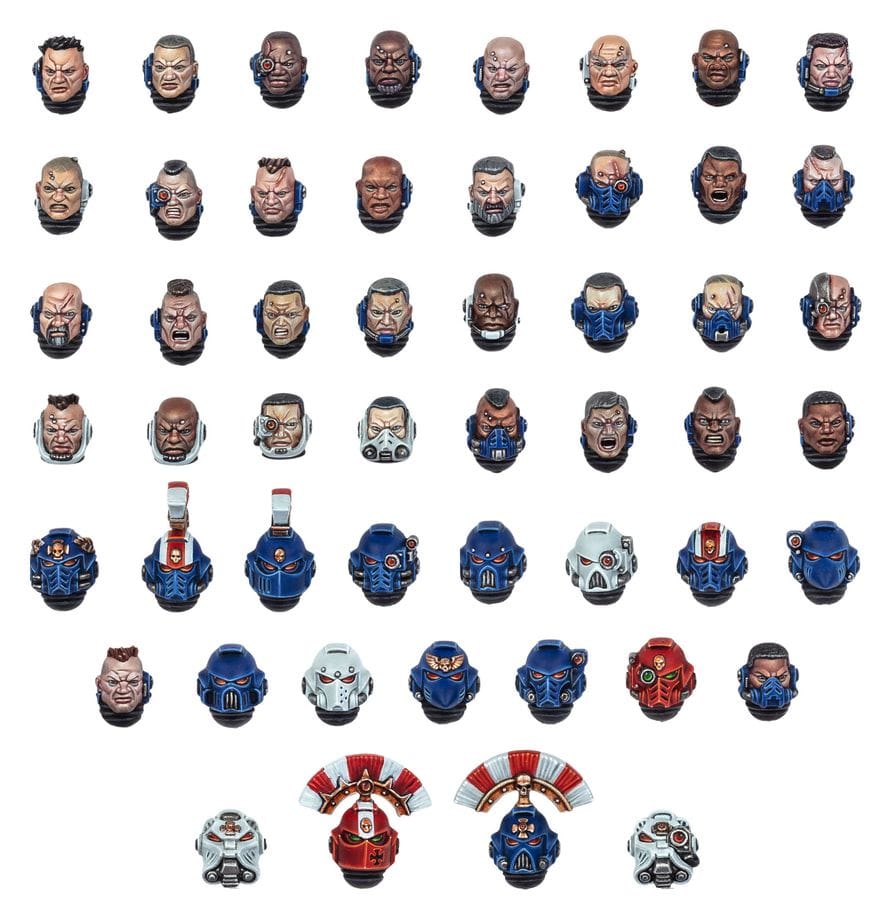 Space Marine Heads Upgrade Pack - Image 2