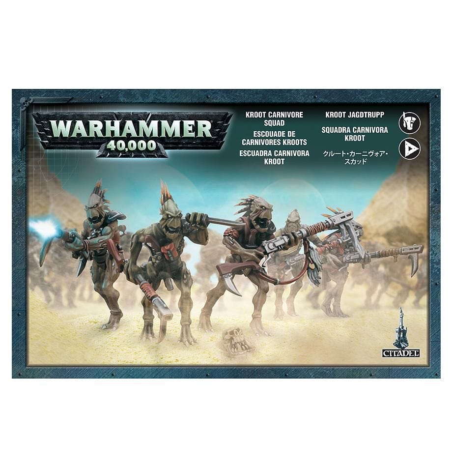 T'au Empire Kroot Carnivore Squad (Old models)