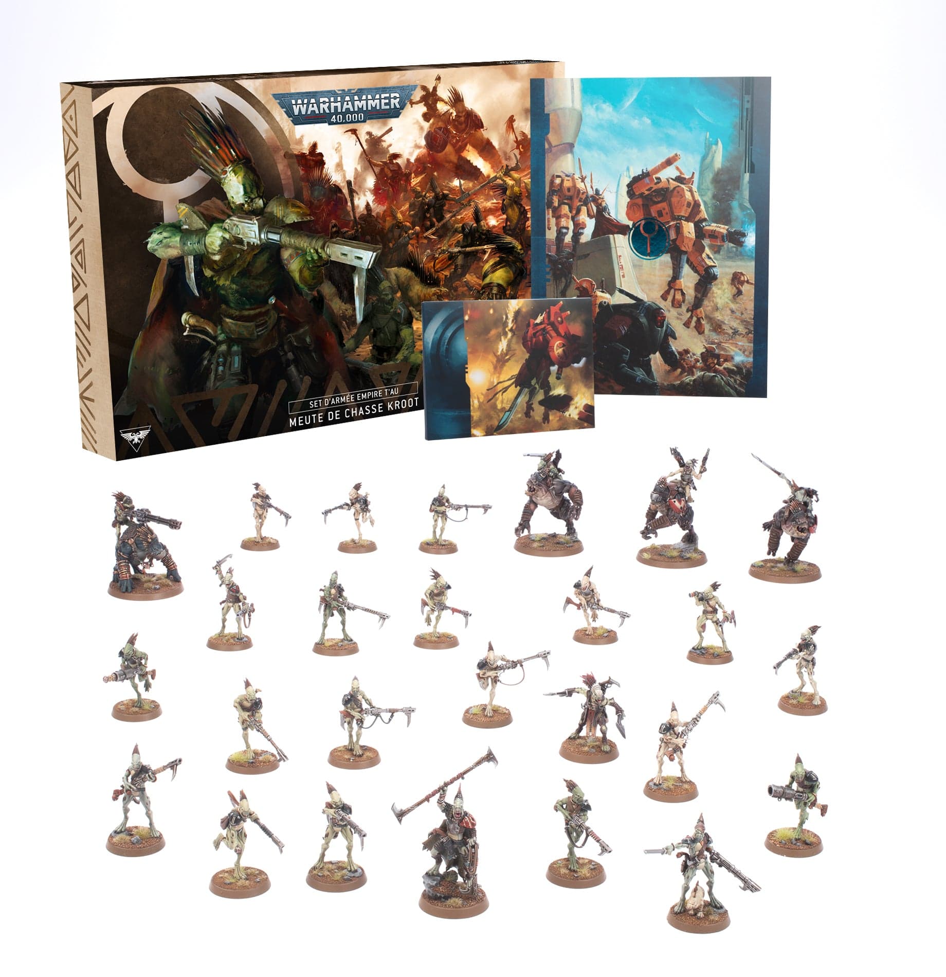 T'au Empire: Kroots Hunting Pack (FRA)
