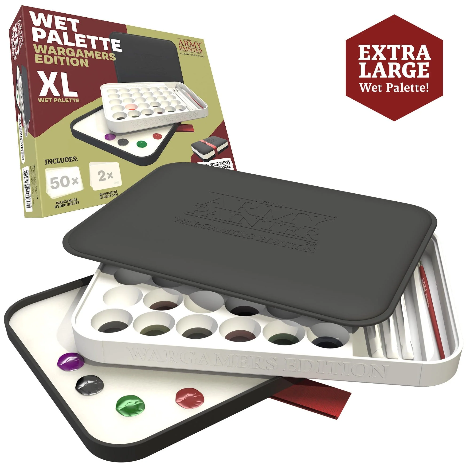 The Army Painter Wargamers Edition XL Wet Palette
