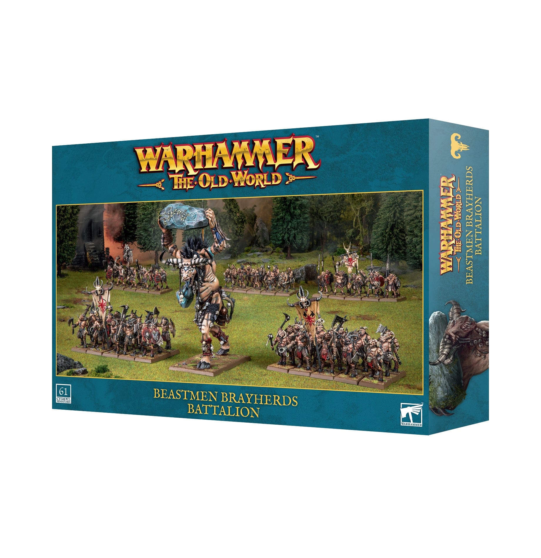 The Old World Beastmen Brayherds Battalion