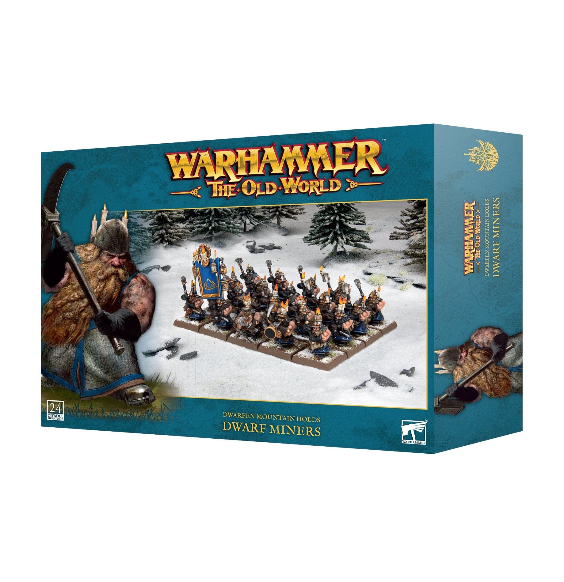 The Old World Dwarfen Mountain Holds Dwarf Miners