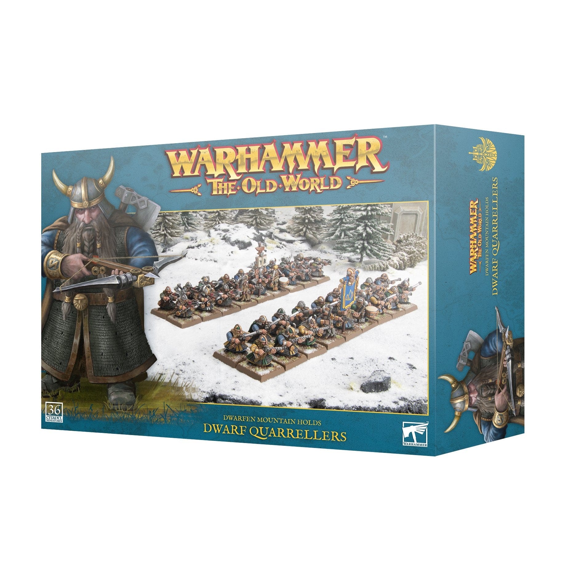 The Old World Dwarfen Mountain Holds Dwarf Quarellers