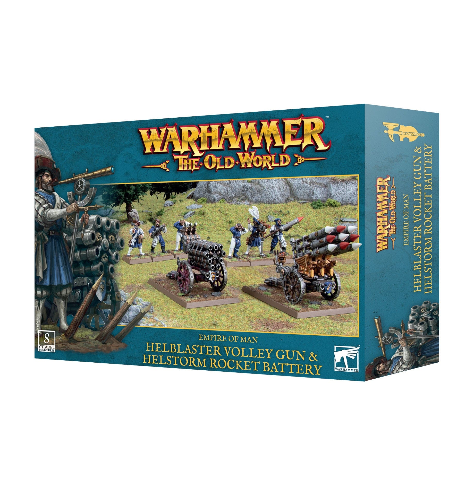 The Old World Empire of Man Volleygun / Helstorm Battery