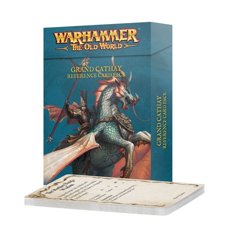 The Old World Grand Cathay Reference Cards pack