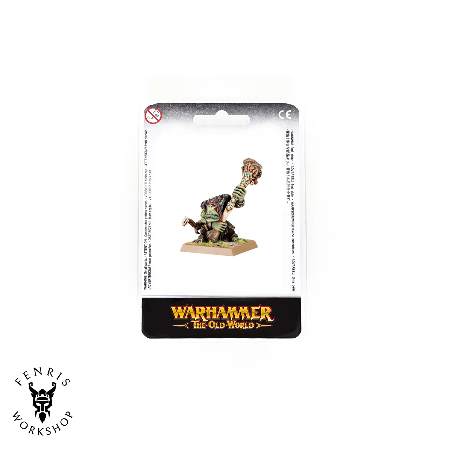 The Old World Orc & Goblin Tribes: Orc Shaman with Bone Staff