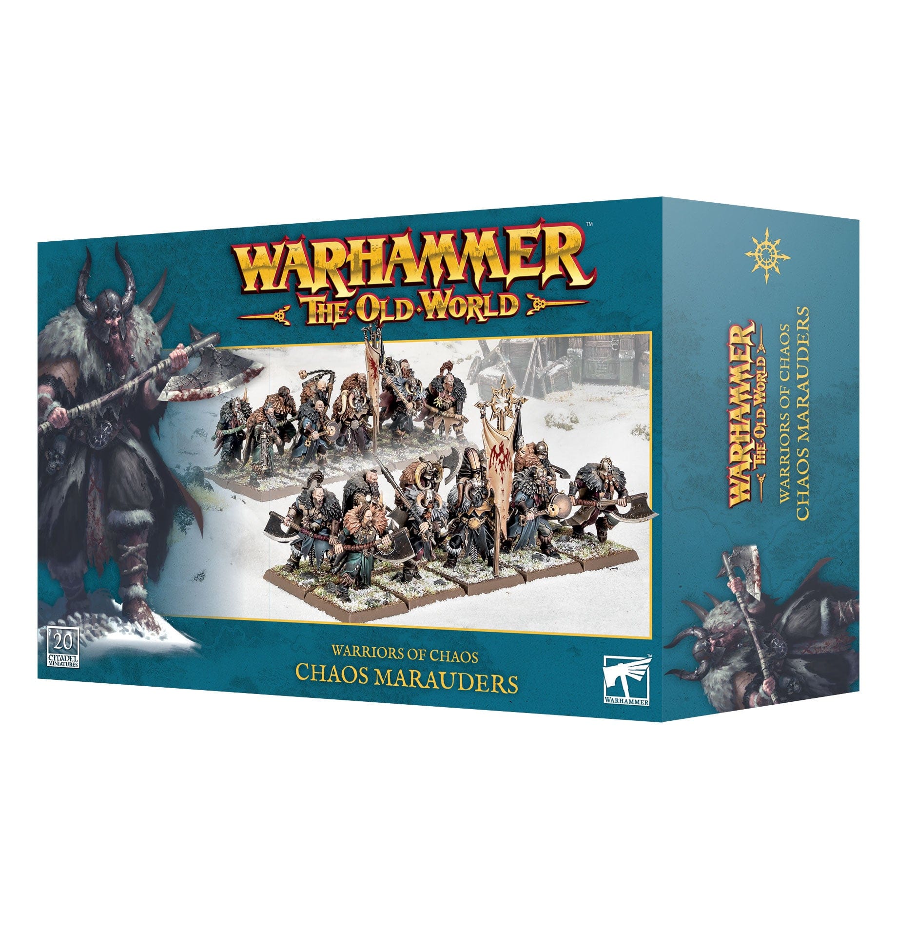 The Old World Warriors of Chaos: Chaos Marauders