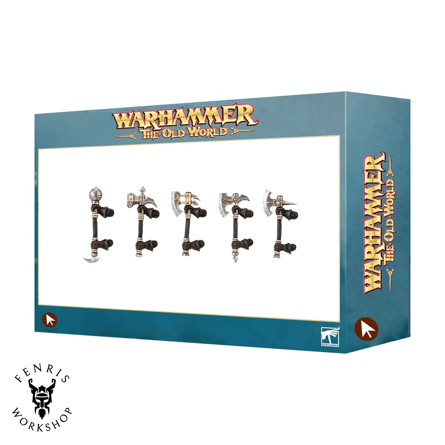 The Old World Warriors of Chaos Great Weapons Upgrade set