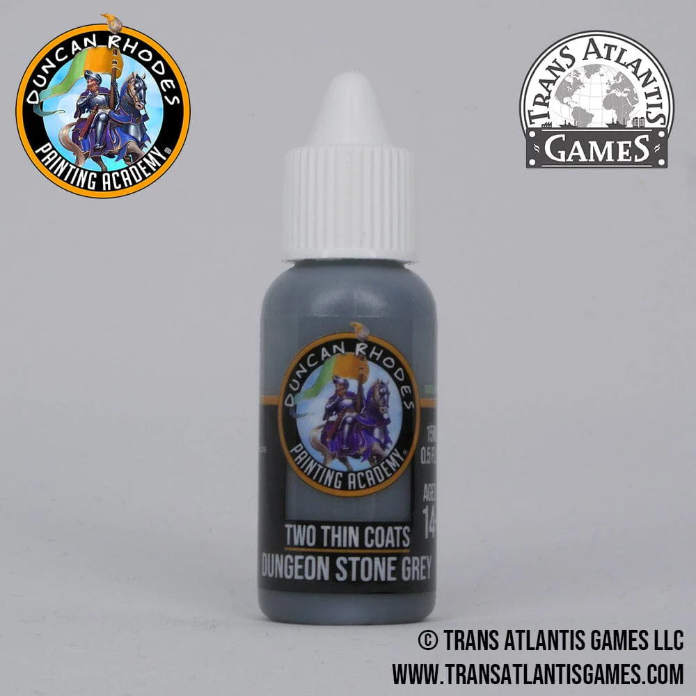 Two Thin Coats by Duncan Rhodes 15ml - Dungeon Stone Grey