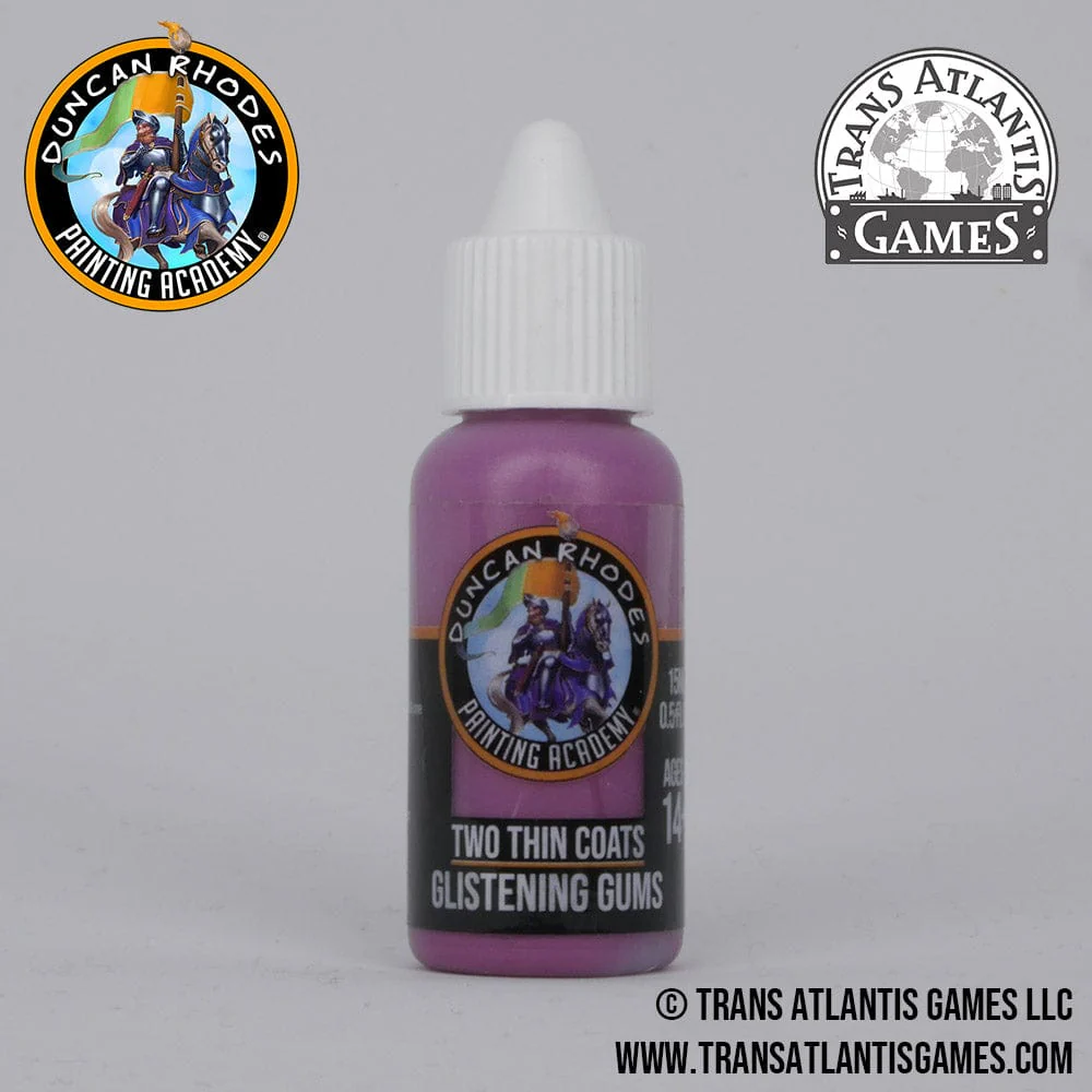 Two Thin Coats by Duncan Rhodes 15ml - Glistening Gums