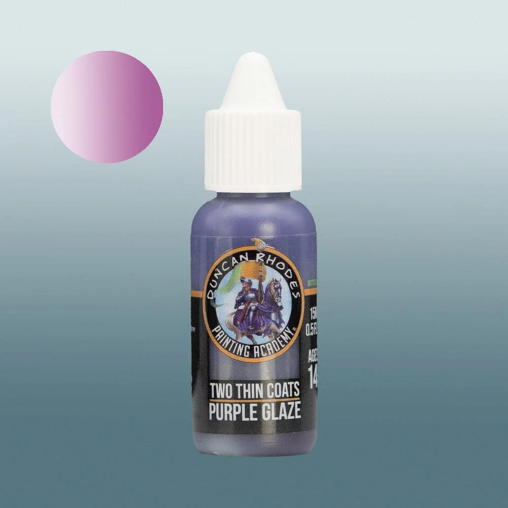 Two Thin Coats by Duncan Rhodes 15ml - Purple Glaze