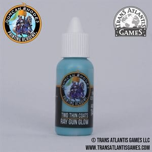 Two Thin Coats by Duncan Rhodes 15ml - Ray Gun Glow