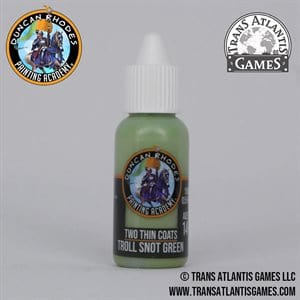 Two Thin Coats by Duncan Rhodes 15ml - Troll Snot Green